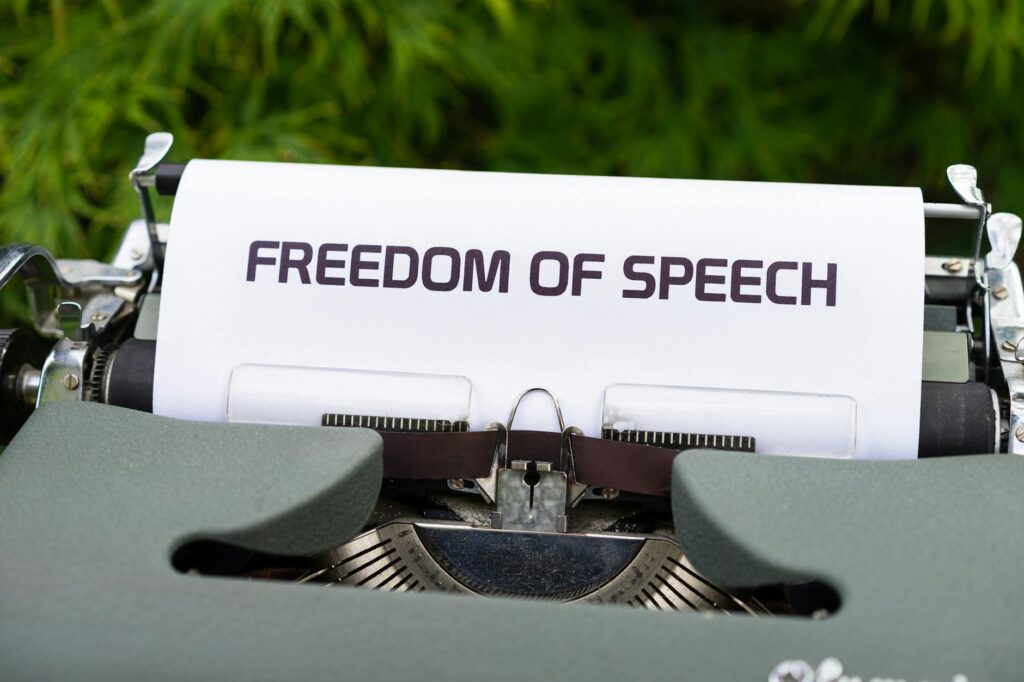freedom of speech symbol