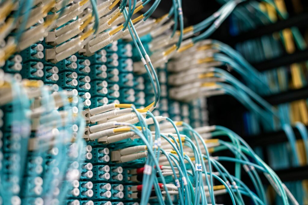 network infrastructure fiber optic cable