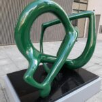 contemporary sculpture steel concrete