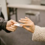 person getting cash fast