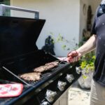 Weber grill demonstration